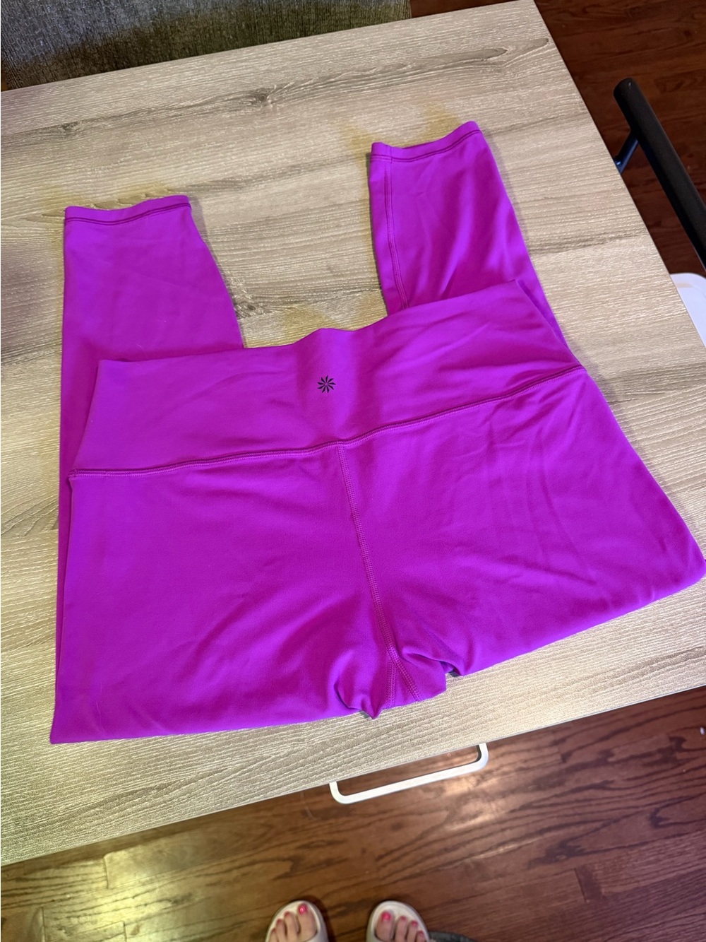 Athleta Magenta High-Rise Leggings